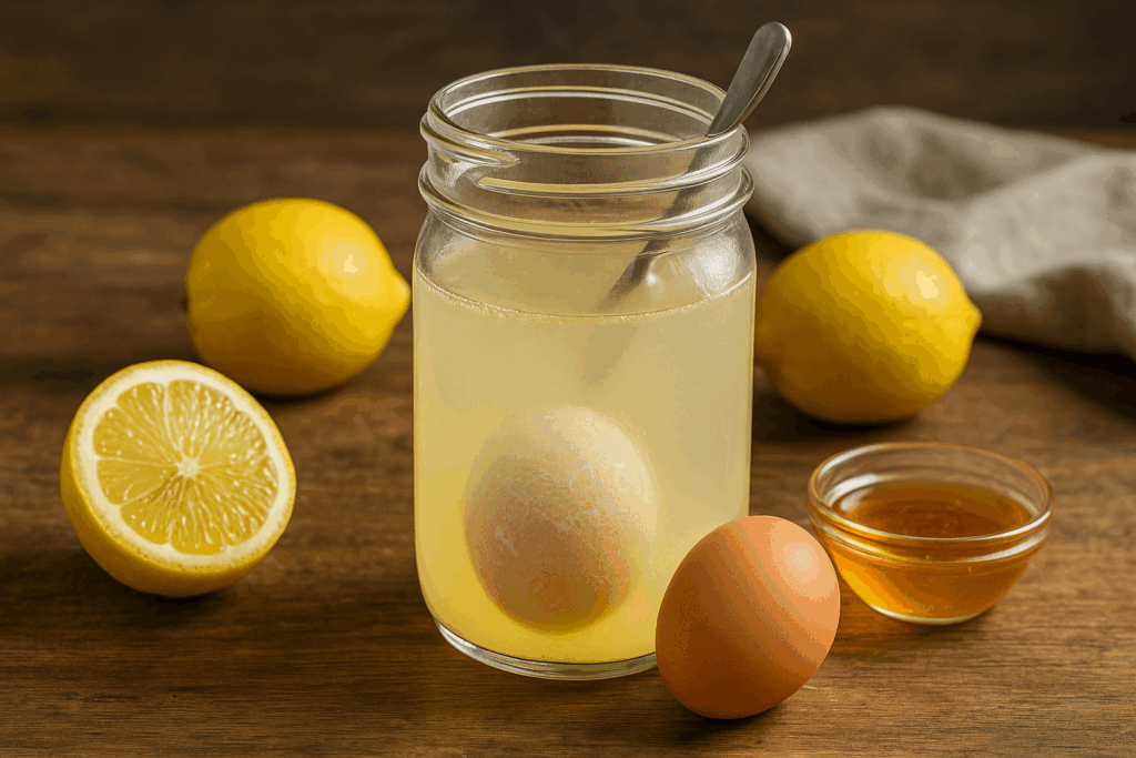 boisson citron œuf
