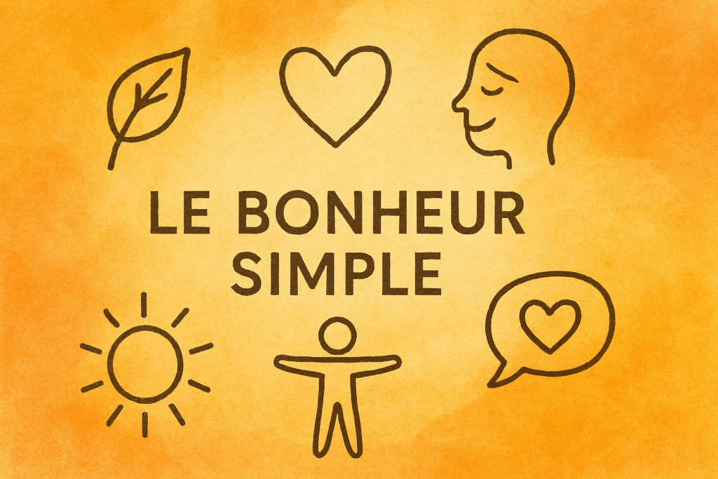 bonheur simple, bien-être émotionnel