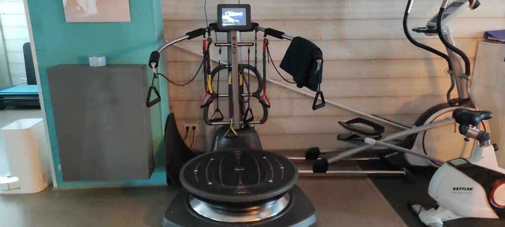 appareil de kiné pour l'équilibre, la cheville et la proprioception