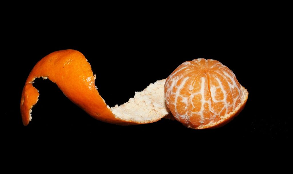 Petit déjeuné de novembre, clémentine
