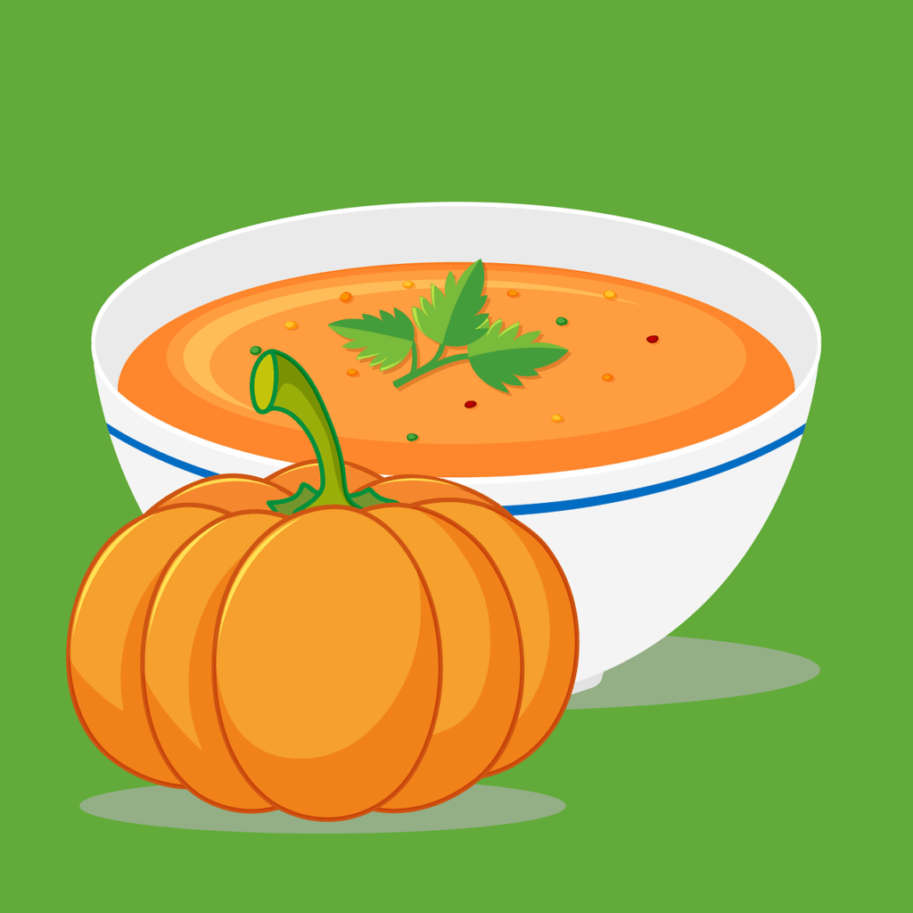 Déjeuné d'octobre velouté
