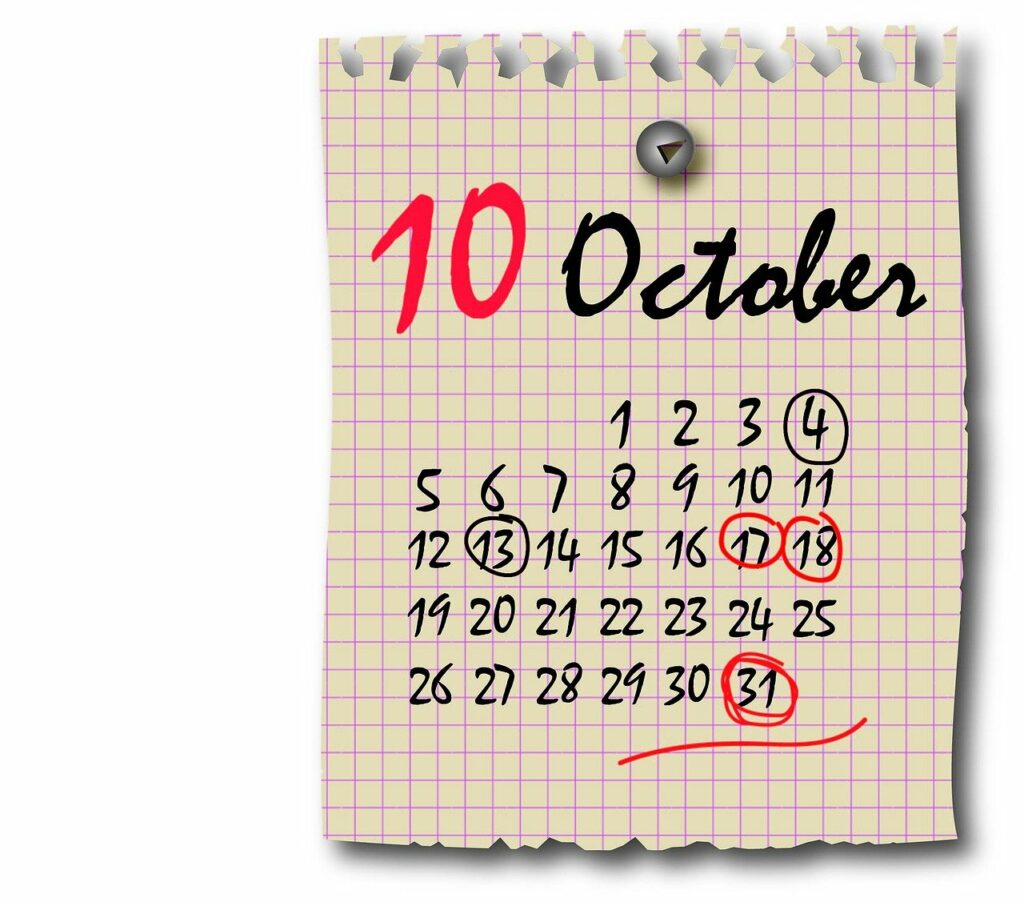 Best journée d'octobre