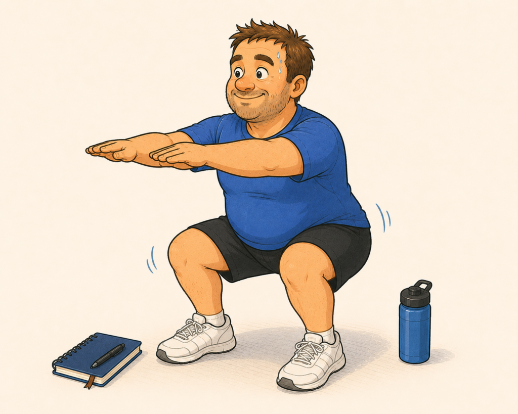 Sam reprend le sport : Semaine 5, la progression continue