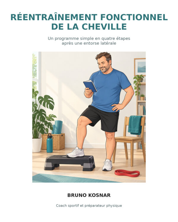 Couverture du guide Réentraînement fonctionnel de la cheville